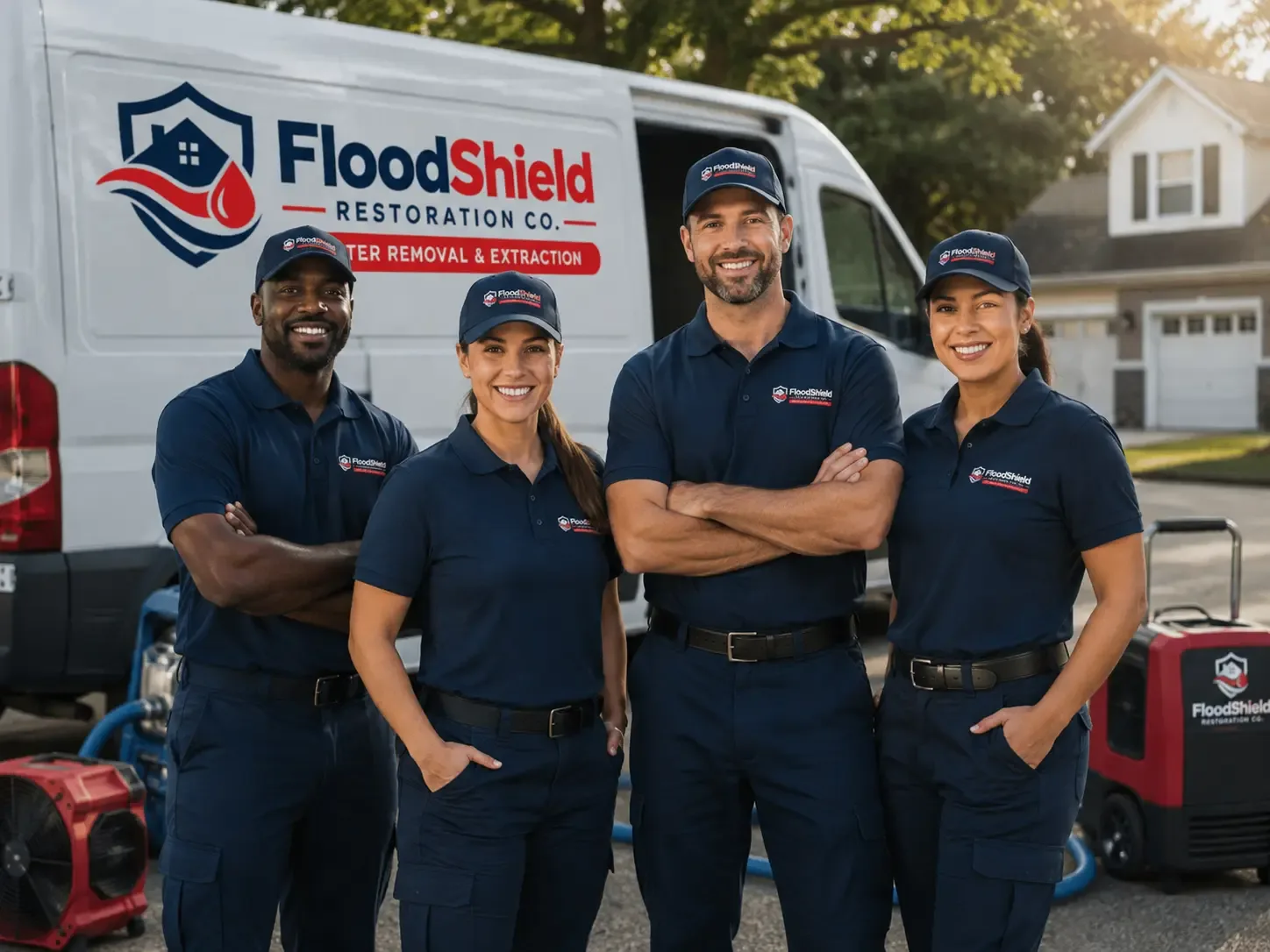 Flood Damage Restoration company in Hills, IA